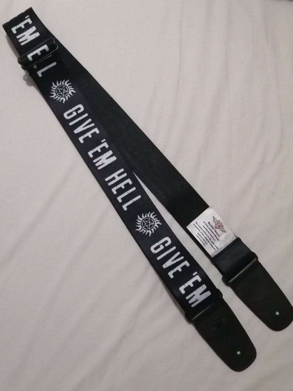 NWOT-- Winchester Pentagram Adjustable Guitar Strap